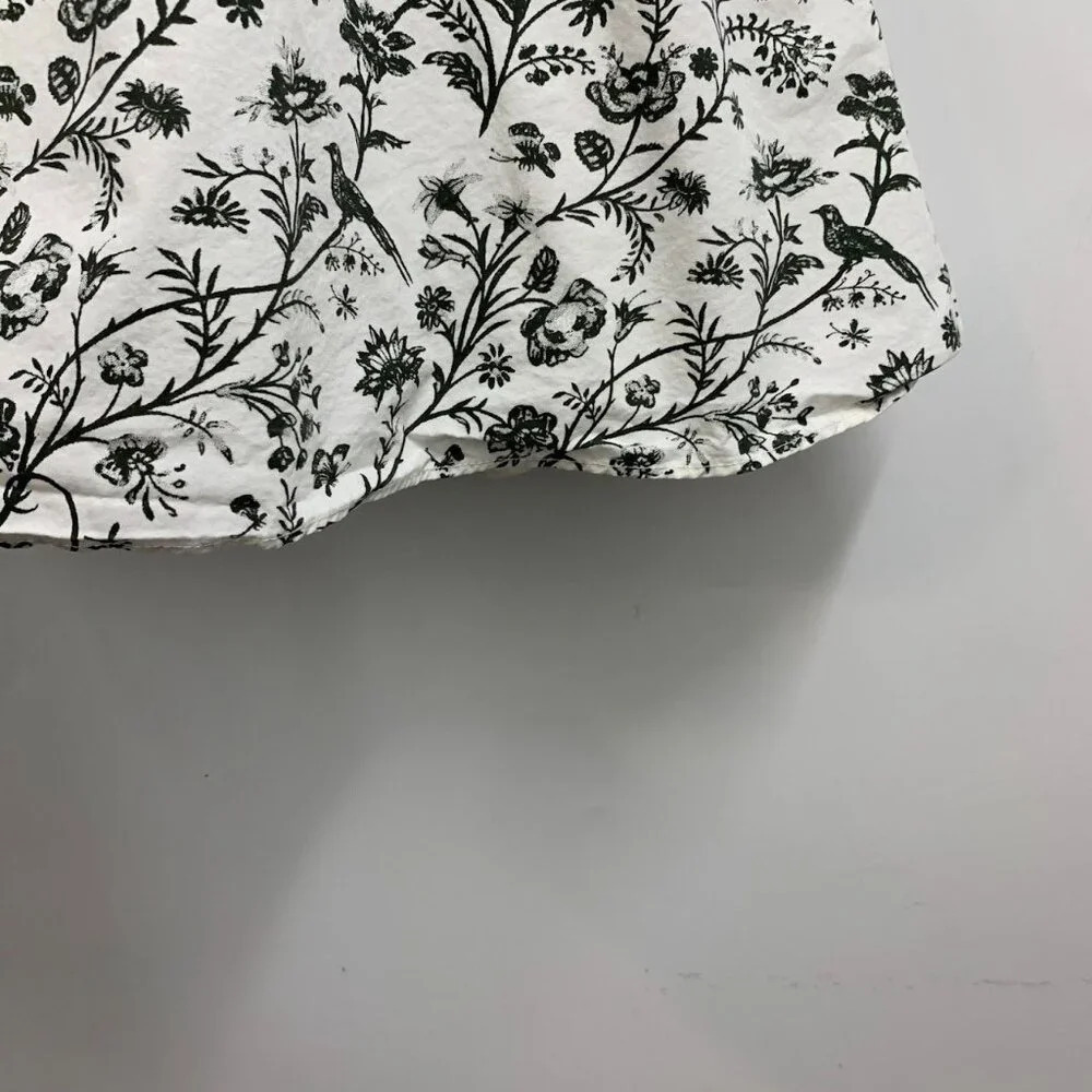 Laura Ashley Urban Outfitters Penelope Toile Cottagecore Babydoll‎ Dress Size - Picture 6 of 14